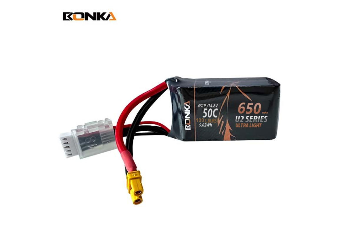 BONKA 650mAh 50C 4S Lipo Battery