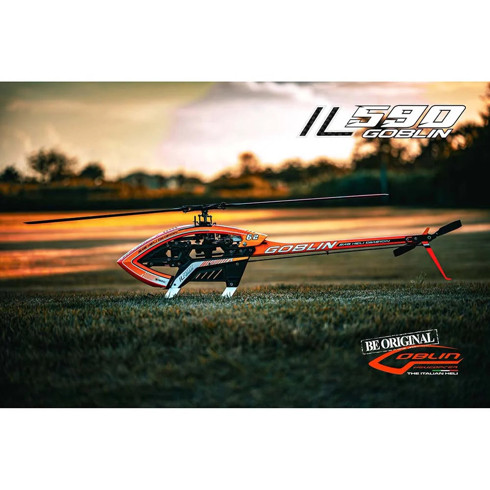 ***PRE-ORDER*** SAB ILGoblin PRO 590 Orange with Main and Tail Blades