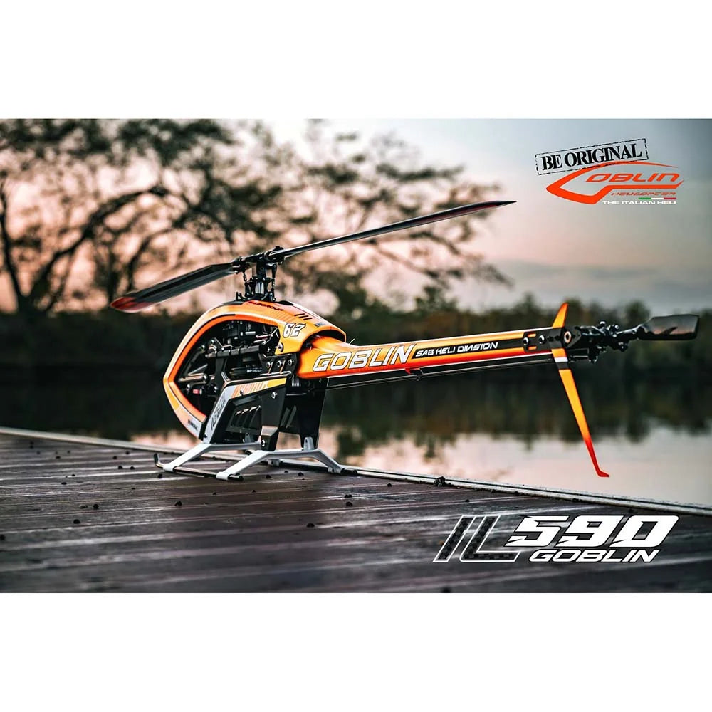 ***PRE-ORDER*** SAB ILGoblin PRO 590 Orange with Main and Tail Blades