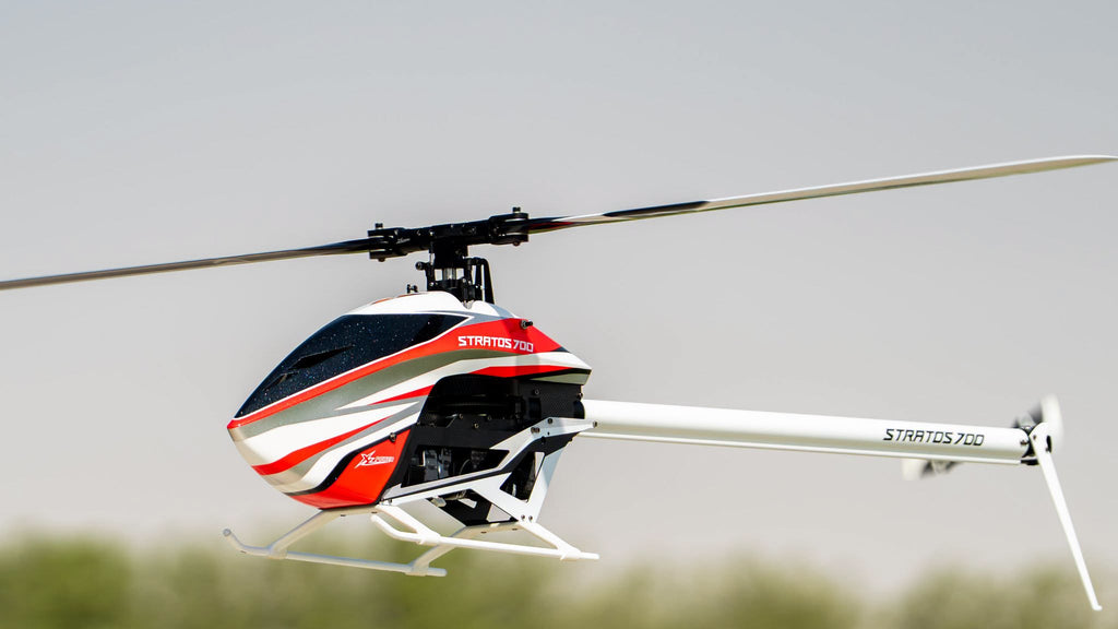 ***PRE-ORDER*** XLPower Stratos 700 Helicopter Kit - With Azure Power 700 Pro Main And 105 Pro Tail Blades