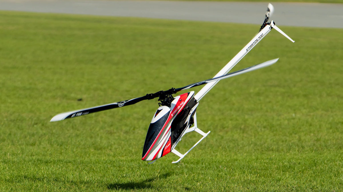 ***PRE-ORDER*** XLPower Stratos 700 Helicopter Kit - With Azure Power 700 Pro Main And 105 Pro Tail Blades
