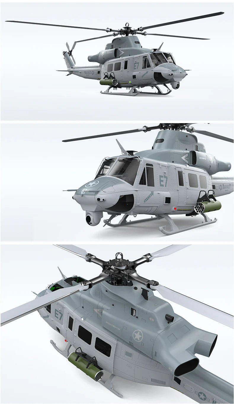 ***PRE-ORDER*** GooSky E7 UH-1Y Venom Scale Helicopter Kit