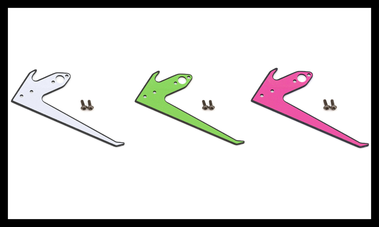 GooSky S1 Vertical Fin - You Choose: White, Green, or Pink!