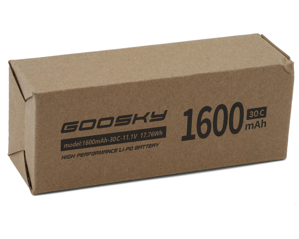 GooSky 3S 30C LiPo Battery (11.1V/1600mAh) w/XT30 Connector