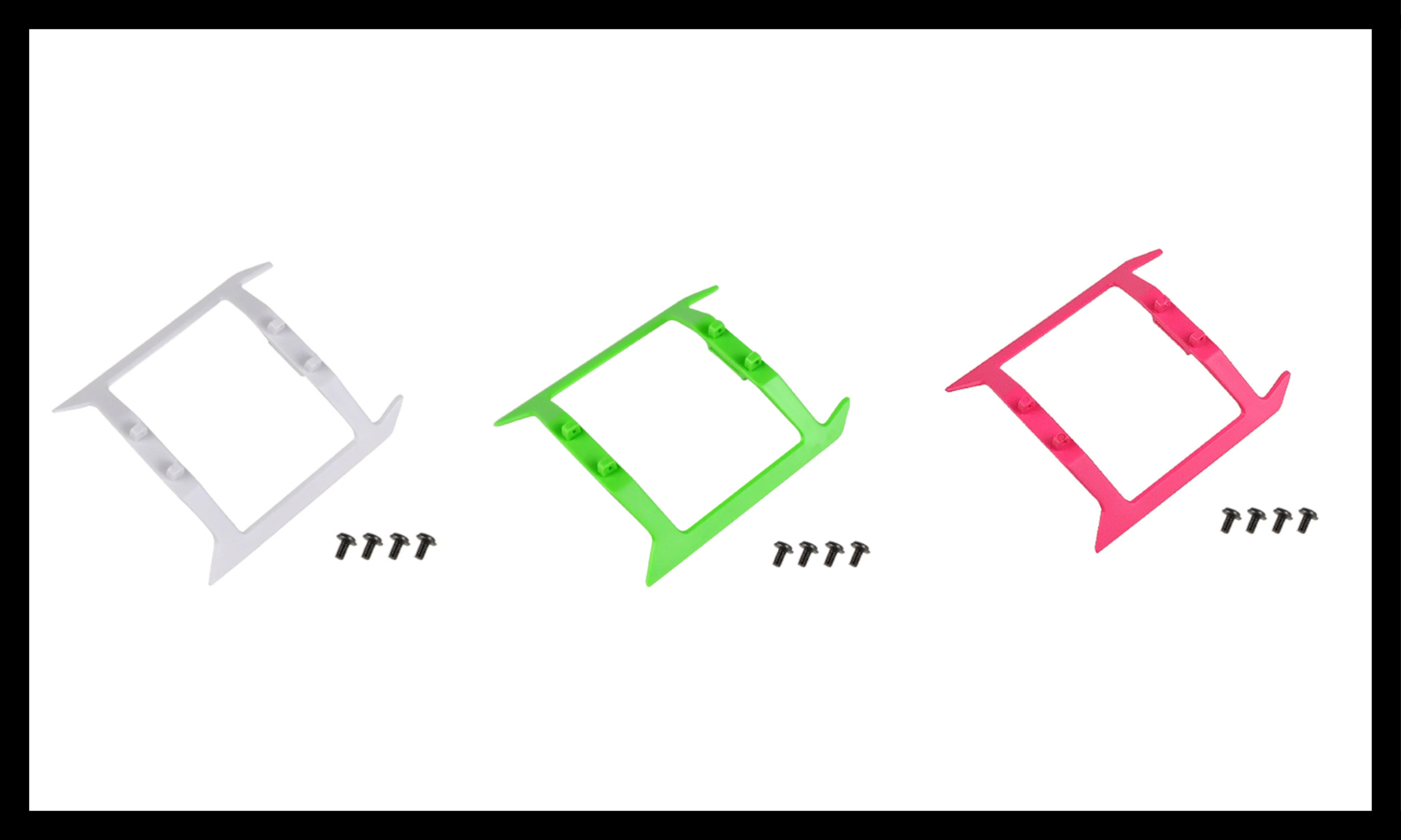 GooSky S1 Landing Skids - Multiple Colors Available! - White, Green, and Pink