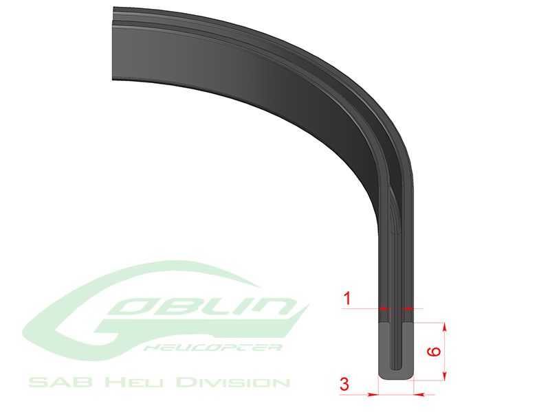 SAB Canopy Edge Protection (Rubber)