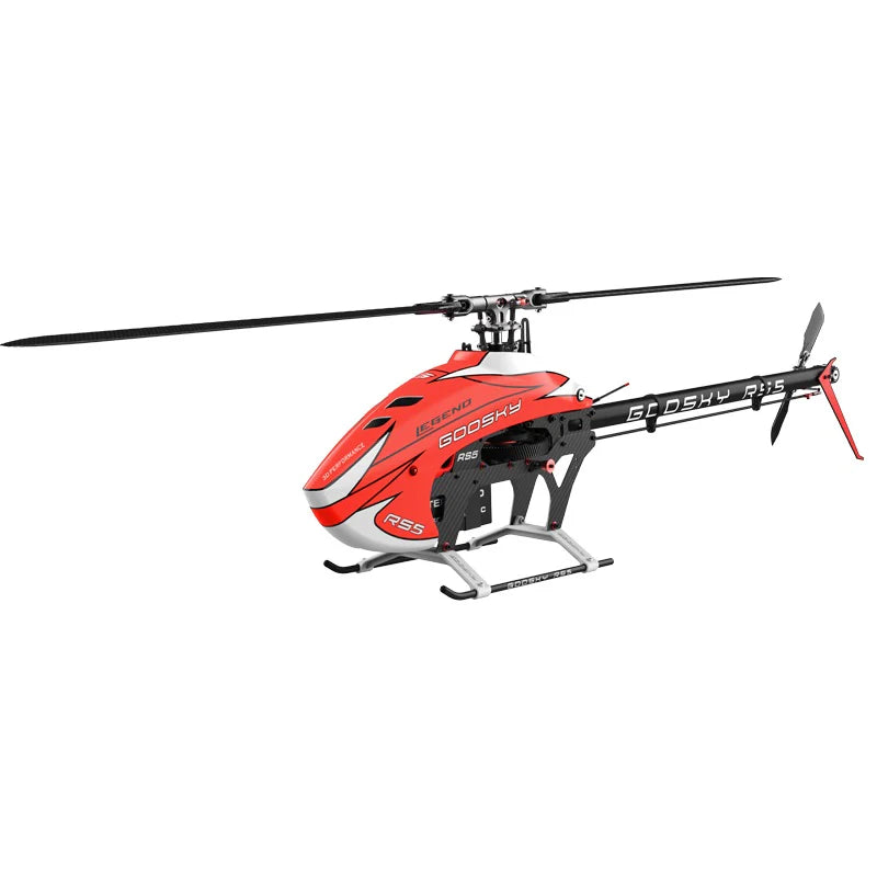 GooSky RS5 Helicopter Kit (With Azure Blades) - Orange