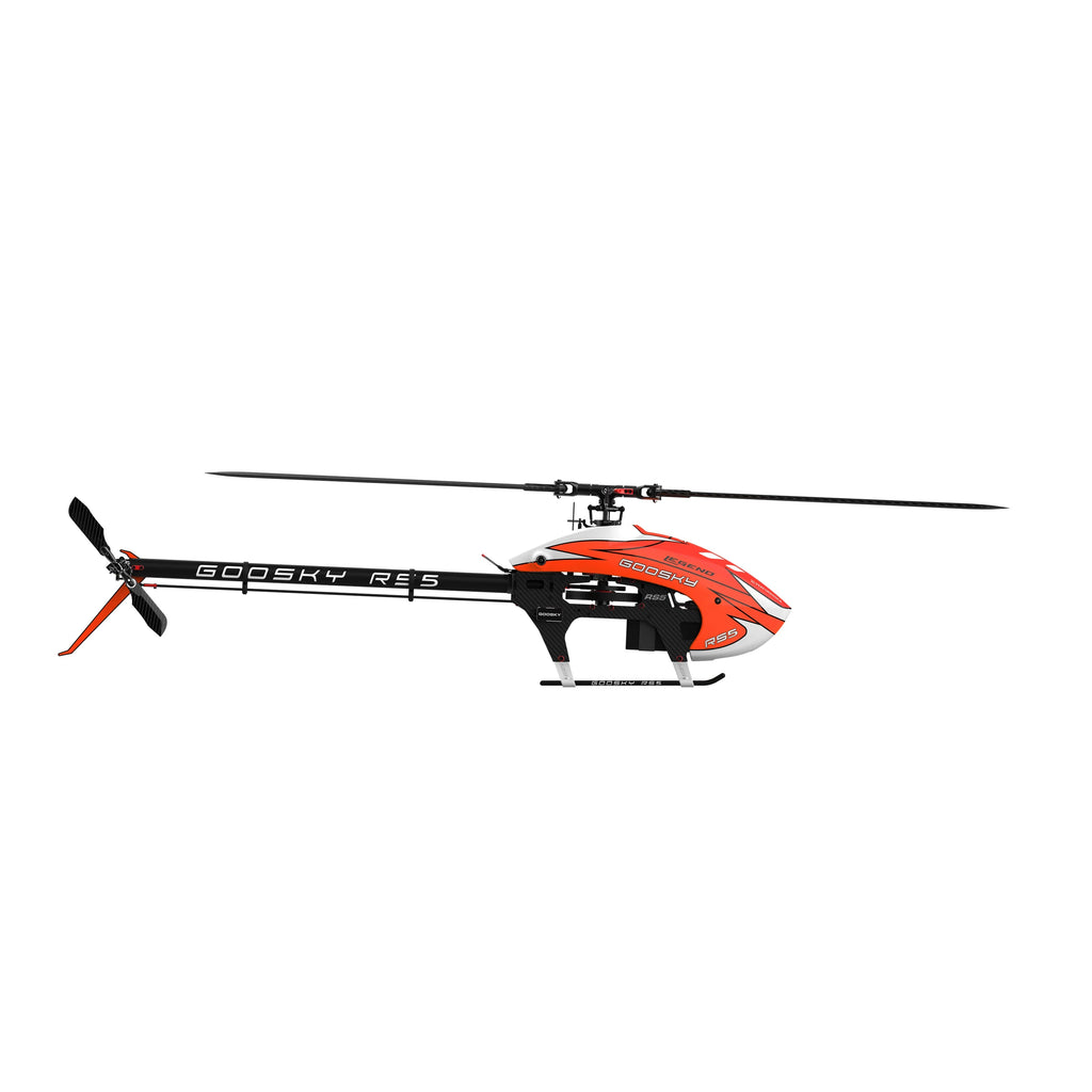GooSky RS5 Helicopter Kit (With Azure Blades) - Orange