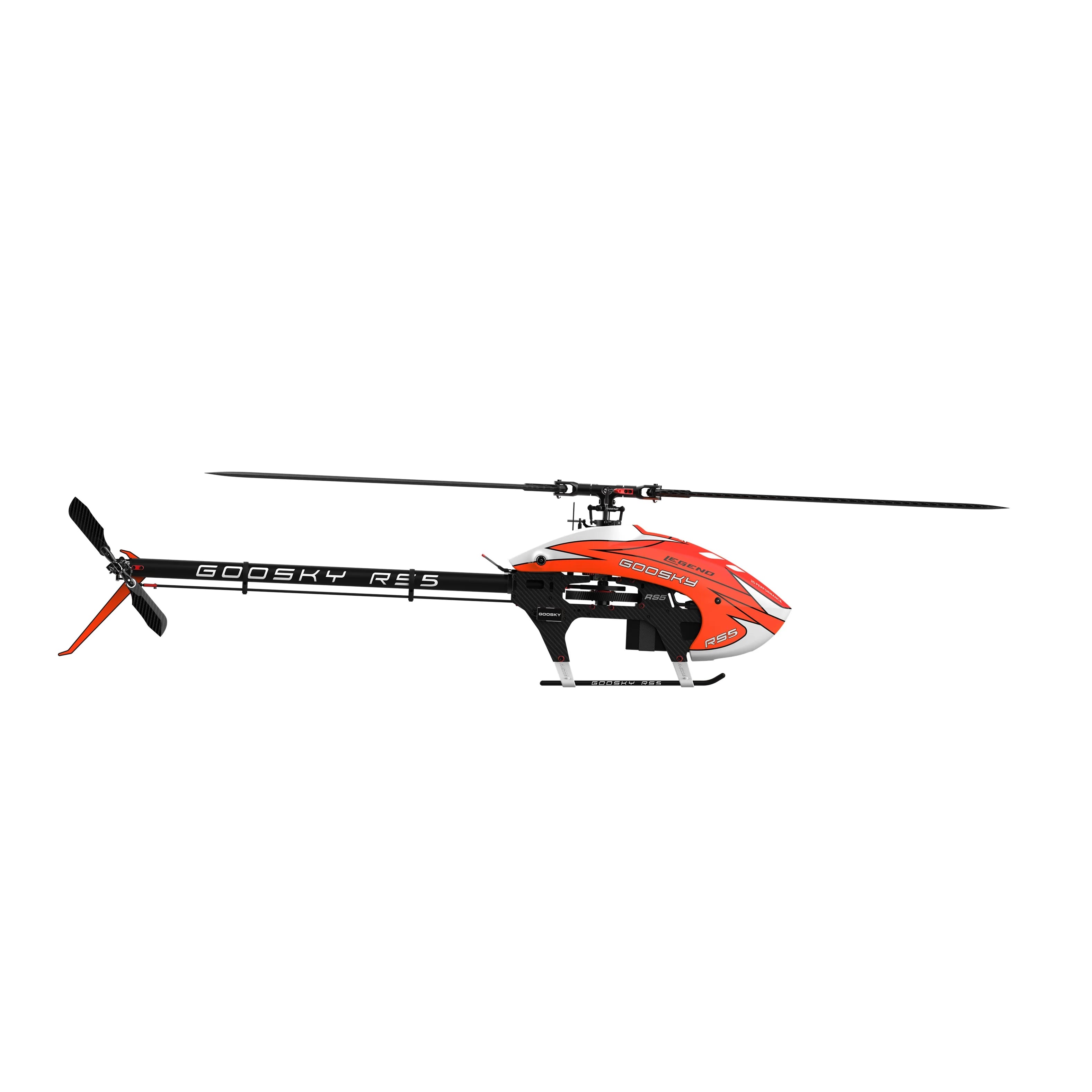 GooSky RS5 Helicopter Kit (With Azure Blades) - Orange