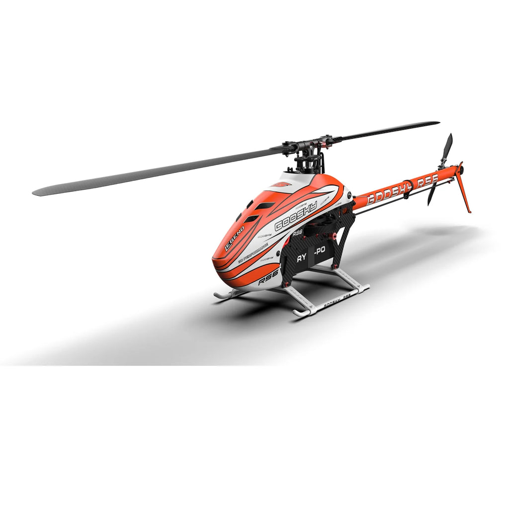 GooSky RS6 Helicopter Kit (Without Blades) - Orange