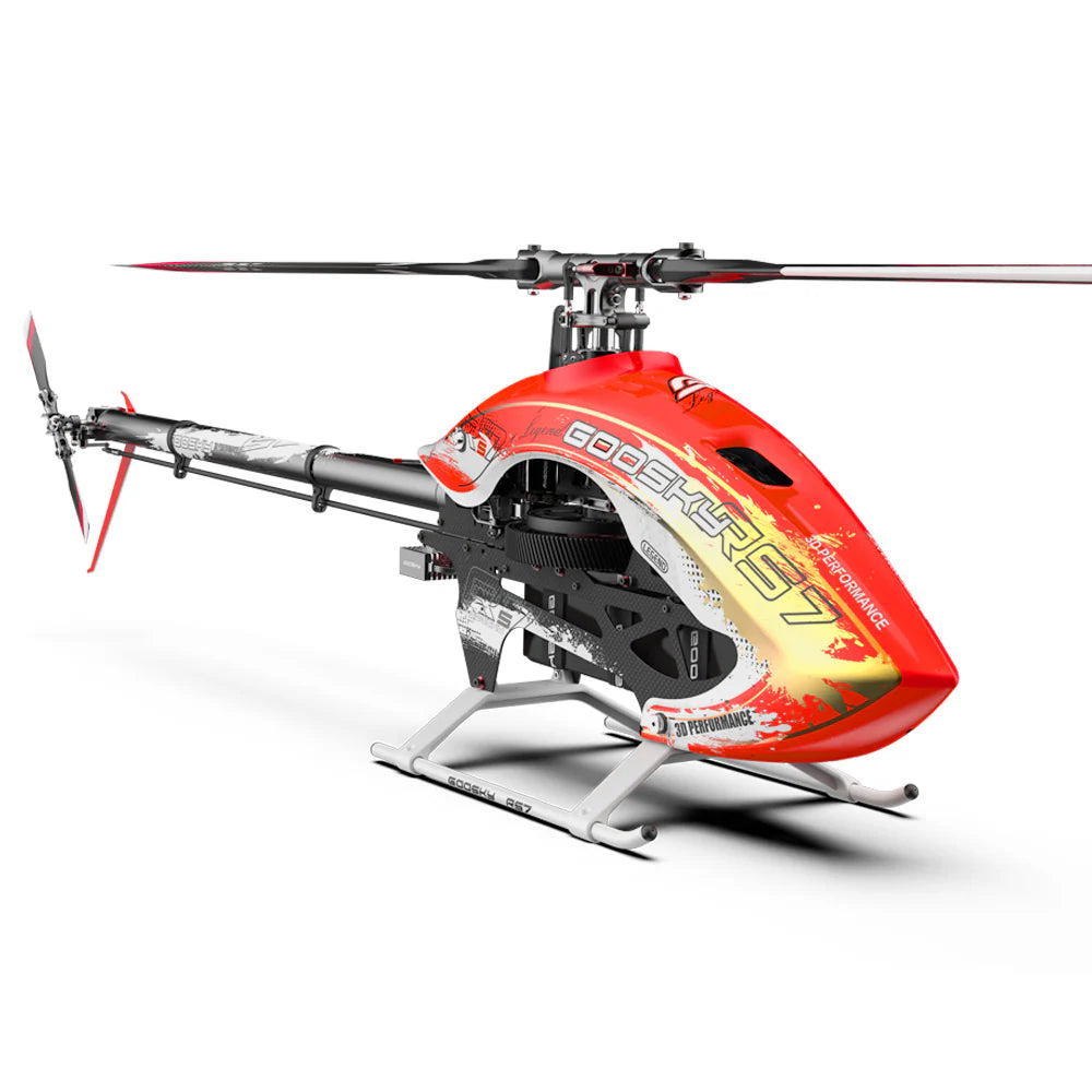 GooSky RS7 Ultra Helicopter Kit (With Azure Blades) - Orange