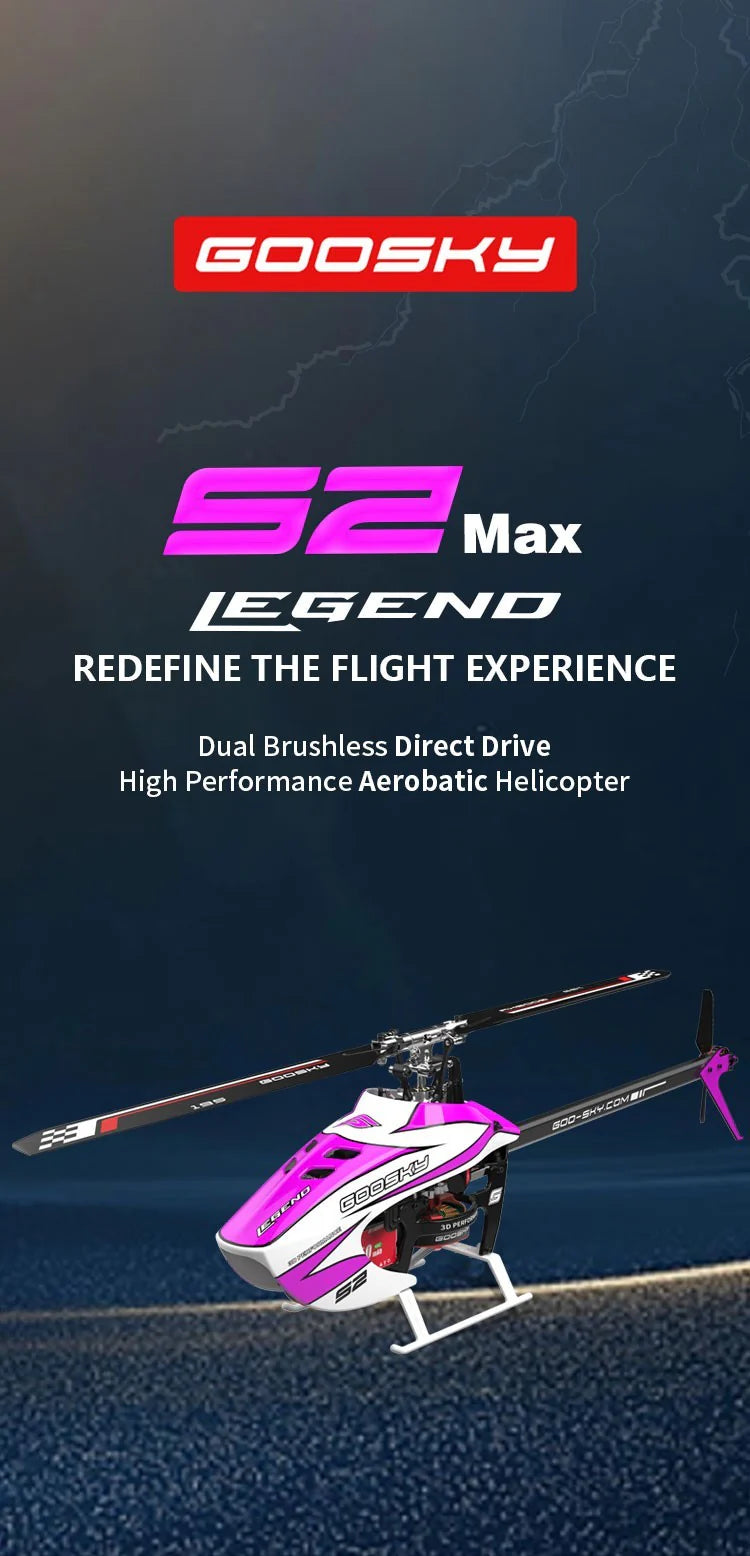 GooSky S2 Max - RTF (Mode 2) - Blue