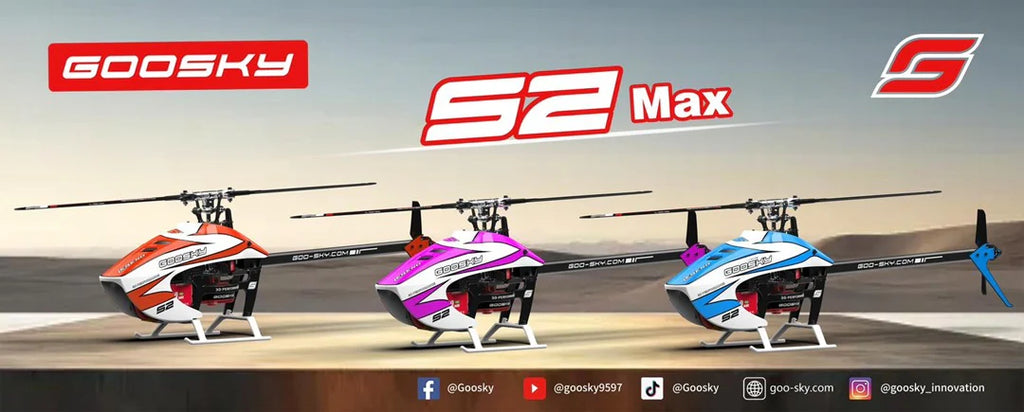 GooSky S2 Max - RTF (Mode 2) - Blue