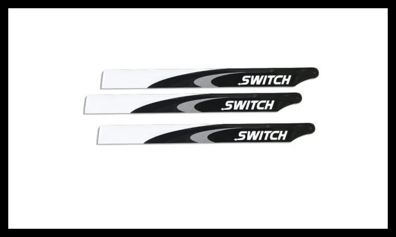 Switch Blades 383mm Main Blades - 3-Blade Set *Destash*