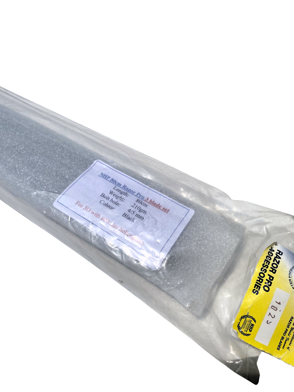 Razor Pro NHP 3-Blade Set: 800mm Main Blades *Destash* (Discontinued)