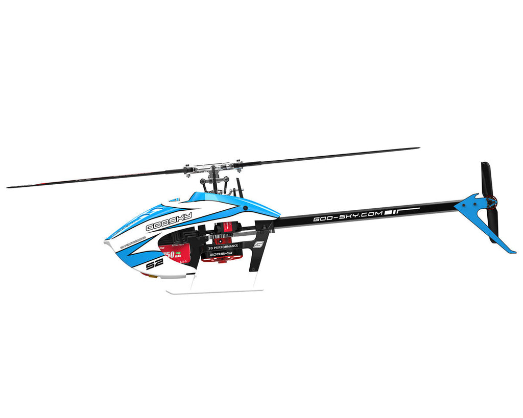 GooSky S2 MAX Helicopter - BNF - Blue