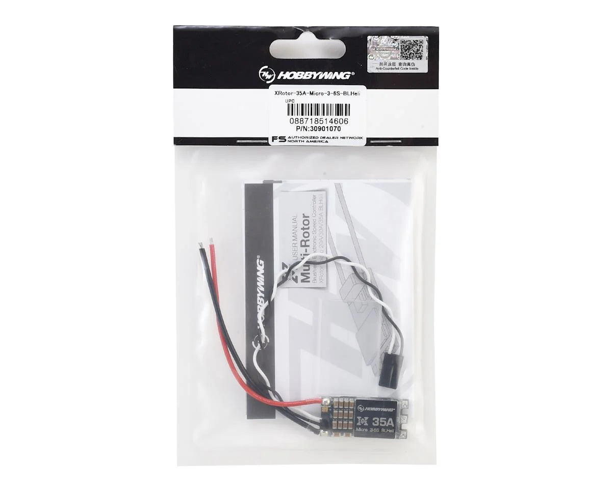 HobbyWing XRotor 35A Micro Brushless ESC (Discontinued) *Destash*