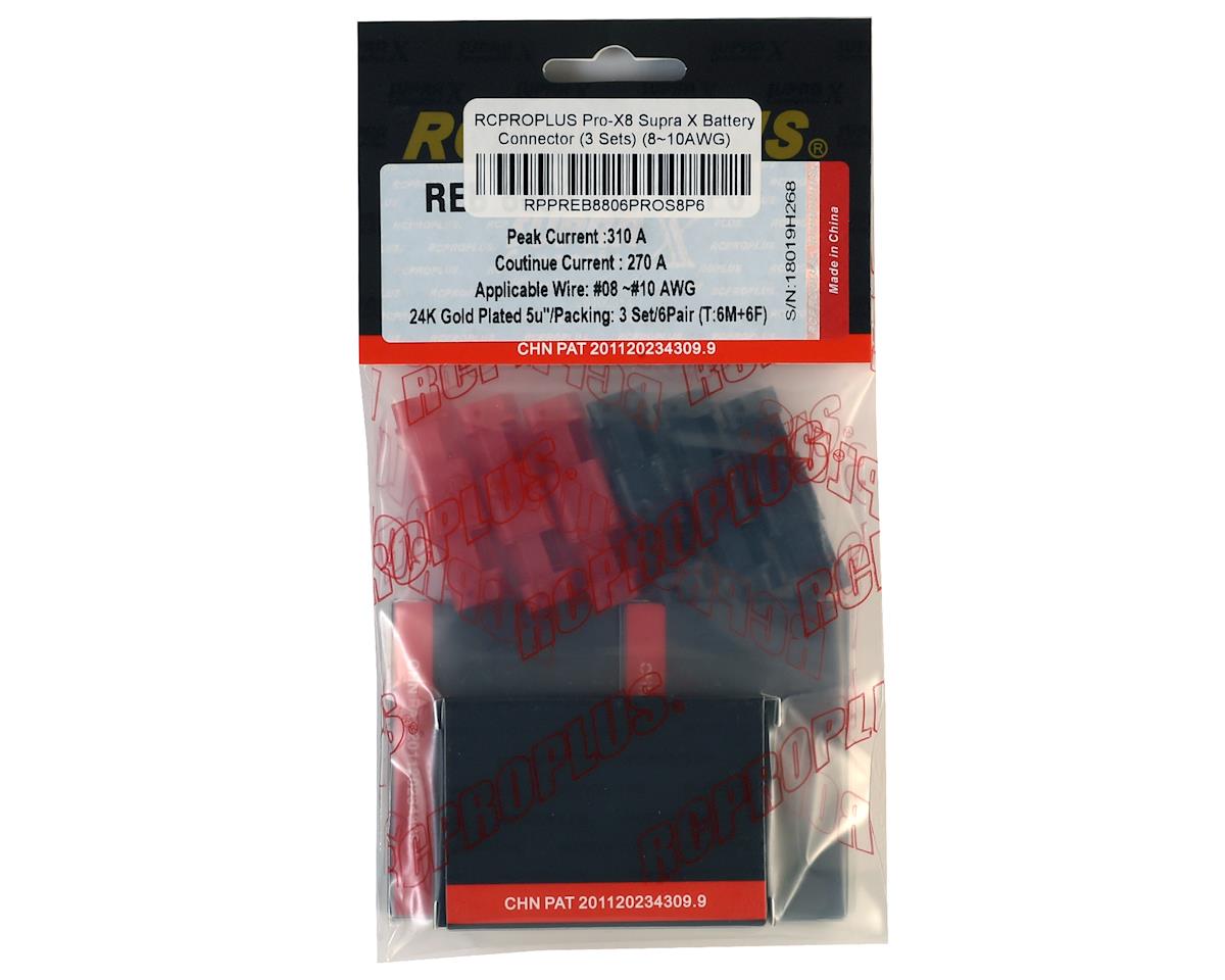 RCPROPLUS Pro S8 Connectors - Solder - (3 Sets) *Destash*